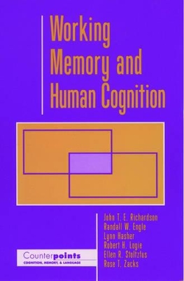 Book cover for Working Memory and Human Cognition