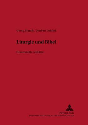 Cover of Liturgie Und Bibel