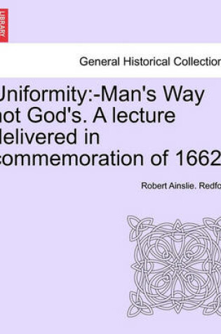 Cover of Uniformity