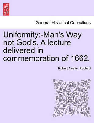 Book cover for Uniformity