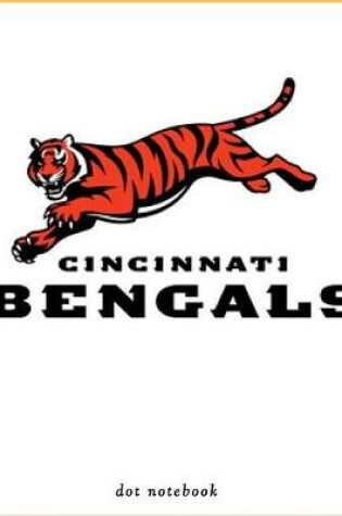 Cover of Cincinnati Bengals dot notebook