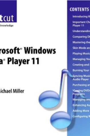 Cover of Using Microsoft Windows Media Player 11 (Digital Short Cut)