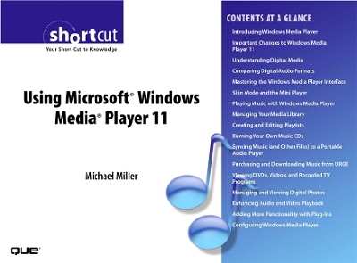 Book cover for Using Microsoft Windows Media Player 11 (Digital Short Cut)