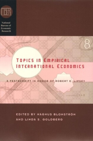 Cover of Topics in Empirical International Economics