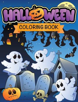 Book cover for Halloween Coloring Book