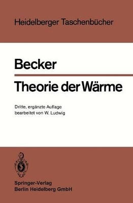 Book cover for Theorie der Wärme