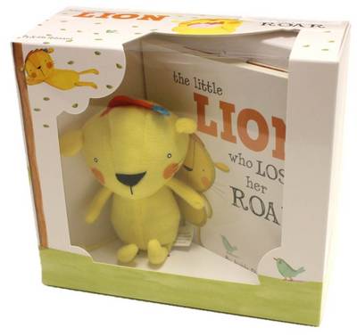 Book cover for The Little Lion Who Lost Her Roar Book & Plush