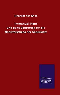 Book cover for Immanuel Kant