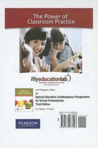 Cover of MyLab Education with Pearson eText -- Standalone Access Card -- for Special Education