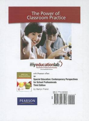 Book cover for MyLab Education with Pearson eText -- Standalone Access Card -- for Special Education