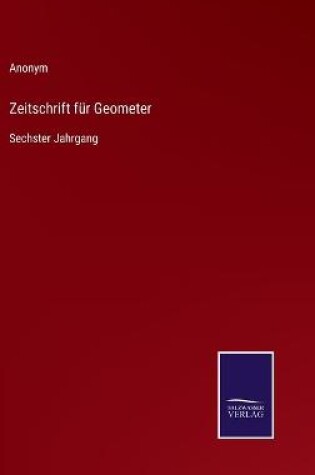 Cover of Zeitschrift für Geometer