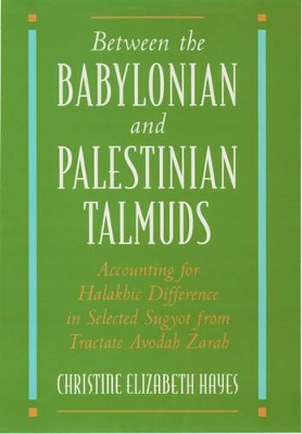 Cover of Between the Babylonian and Palestinian Talmuds