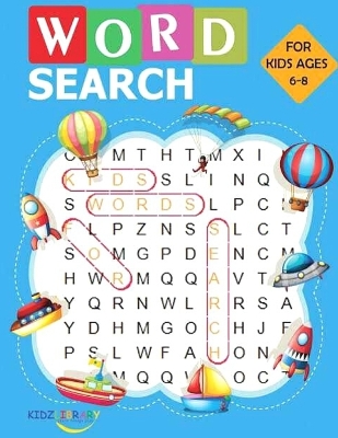 Book cover for Word puzzle book for kids