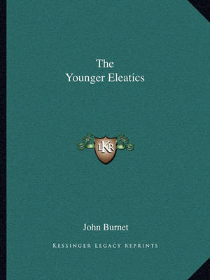 Book cover for The Younger Eleatics