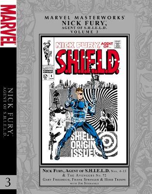 Book cover for Marvel Masterworks: Nick Fury, Agent Of S.h.i.e.l.d. Volume 3