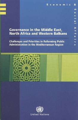 Book cover for Governance in the Middle East, North Africa and Western Balkans