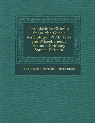 Book cover for Translations Chiefly from the Greek Anthology