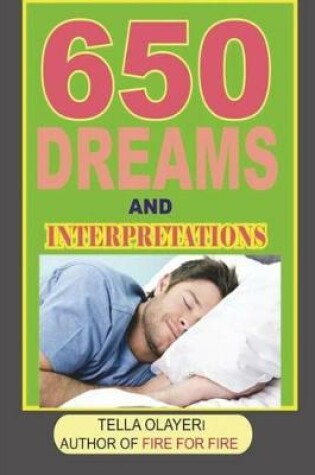 Cover of 650 DREAMS and INTERPRETATIONS