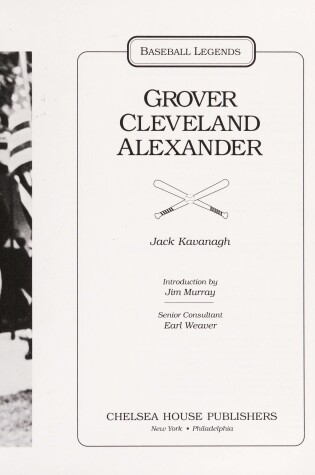 Cover of Grover C. Alexander (Paperbk)(Oop)