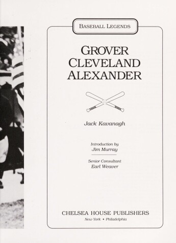 Book cover for Grover C. Alexander (Paperbk)(Oop)