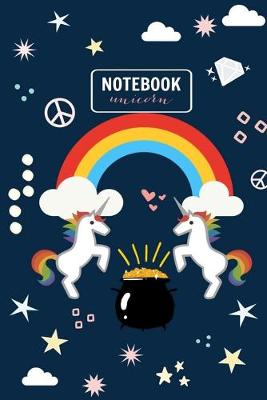 Book cover for NOTEBOOK unicorn