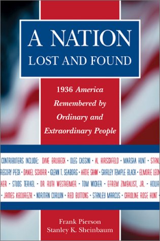 Book cover for A Nation Lost and Found (H/C)