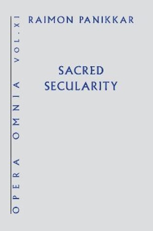 Cover of Sacred Secularity