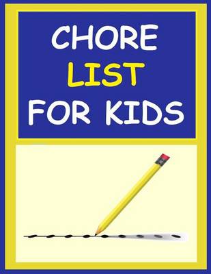 Book cover for Chore List for Kids