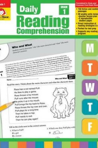Cover of Daily Reading Comprehension, Grade 1 Te