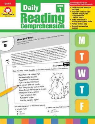 Book cover for Daily Reading Comprehension, Grade 1 Te