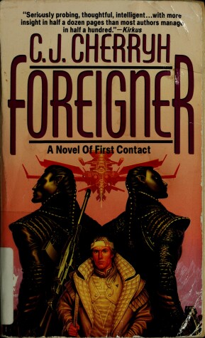 Book cover for Foreigner: a Novel of First Contact