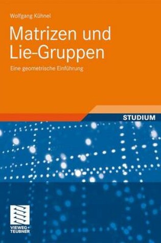 Cover of Matrizen Und Lie-Gruppen