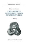 Book cover for Organisierte Interessen in Der Bundesrepublik Deutschland