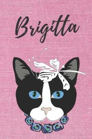 Cover of personalisiertes Geschenke Notizbuch Katze / Malbuch / Tagebuch / Journal / DIN A5 / Brigitta