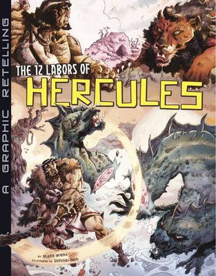 Book cover for 12 Labors of Hercules (Graphic Novel)