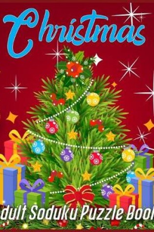 Cover of Christmas Adult Soduku Puzzle Book