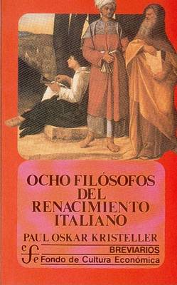 Book cover for Ocho Filosofos del Renacimiento Italiano