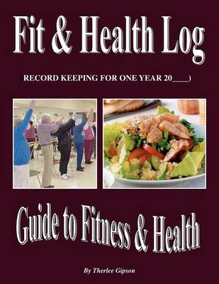 Book cover for Fit & Health Log