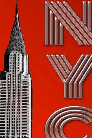 Cover of Iconic New York City Chrysler Building creative Writing Drawing Journal