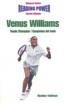 Book cover for Venus Williams, Tennis Champion/Campeona del Tenis