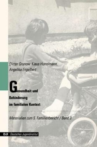 Cover of Gesundheit Und Behinderung Im Familialen Kontext