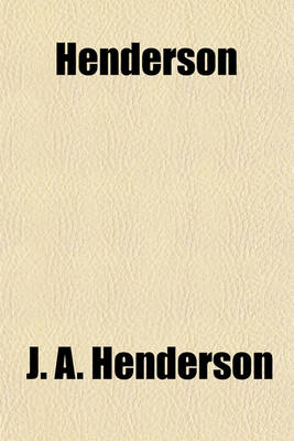 Book cover for Henderson