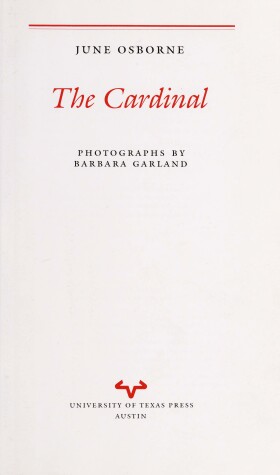 Book cover for The Cardinal