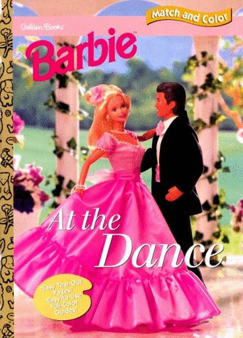 Book cover for Barbie at the Dance Match and Colour