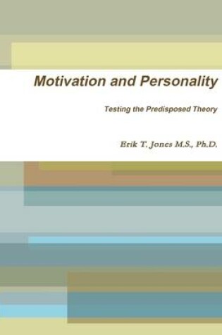 Cover of Motivation and Personality