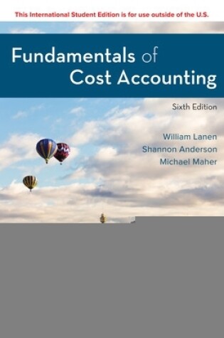 Cover of ISE Fundamentals of Cost Accounting