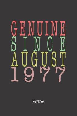 Book cover for Genuine Since August 1977