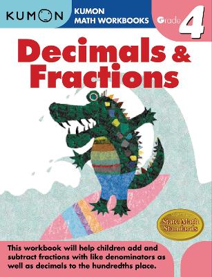 Book cover for Grade 4 Decimals and Fractions