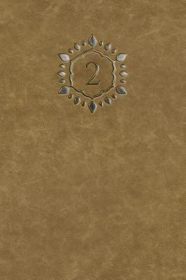 Book cover for Monogram "2" Journal