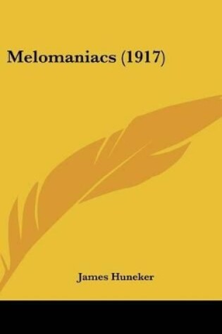 Cover of Melomaniacs (1917)